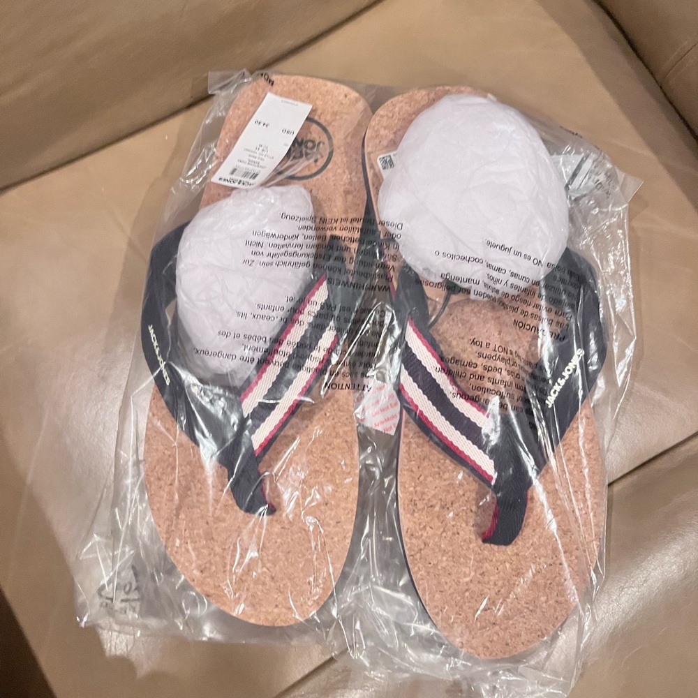 Jack & Jones Cork Flip Flop Sandals